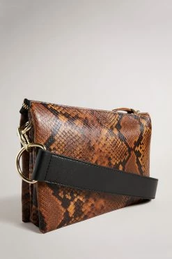 Ted Baker Darceys Brown Branded Webbing Snake Detail Cross Body Bag 7 Ted Baker Darceys Brown Branded Webbing Snake Detail Cross Body Bag -tedbaker Shop Online unnamed file 1