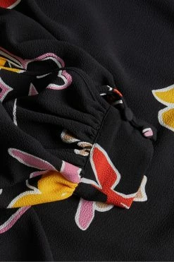 Ted Baker Yviee Black Chuck On Midi Dress With Ruffles -tedbaker Shop Online unnamed file 1027