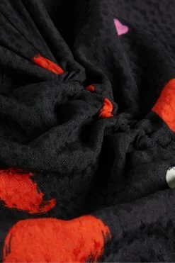 Ted Baker Black Lizzzee Ruched Side Detail Midi Dress -tedbaker Shop Online unnamed file 1071