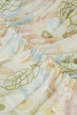 Ted Baker Ainya Yellow Ruched Mesh Dress -tedbaker Shop Online unnamed file 1121