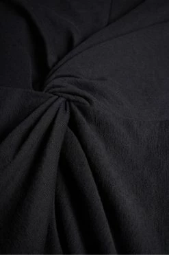 Ted Baker Livviaa Black Knot Front Jersey Dress -tedbaker Shop Online unnamed file 1178