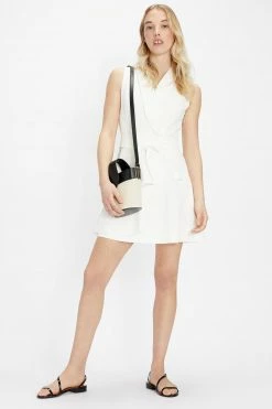 Ted Baker White Laraaa Mock Wrap Tiered Mini Dress -tedbaker Shop Online unnamed file 1191