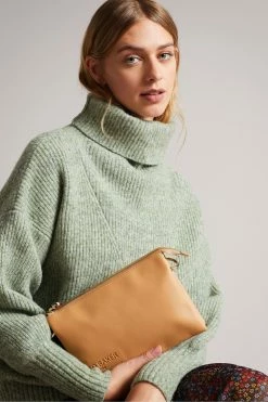 Ted Baker Brown Darceyy Branded Webbing Cross-Body Bag -tedbaker Shop Online unnamed file 120