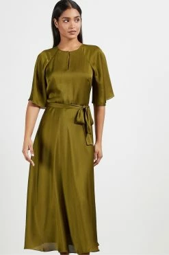 Ted Baker Green Hariiet Raglan Sleeve Tea Midi Dress 10 Ted Baker Green Hariiet Raglan Sleeve Tea Midi Dress -tedbaker Shop Online unnamed file 1212