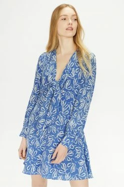 Ted Baker Blue Heidiee Modernity Printed Mini Dress