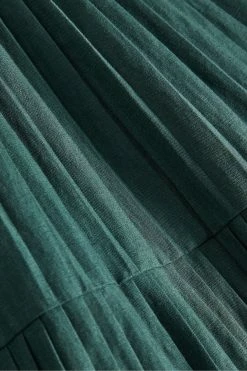 Ted Baker Teal-Blue Iveth Exaggerated Ruffle Midi Dress -tedbaker Shop Online unnamed file 1341