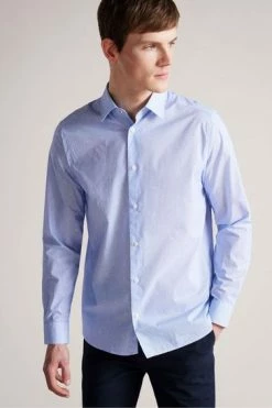 Ted Baker Roylo Blue Long Sleeve Balloon Dog Print Shirt -tedbaker Shop Online unnamed file 1381