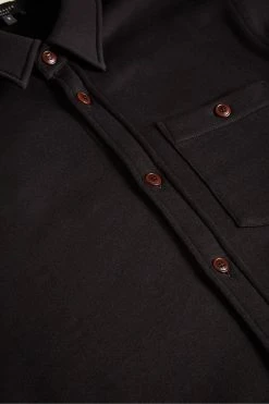 Ted Baker Black Bromlee Long Sleeve Heavyweight Jersey Overshirt 11 Ted Baker Black Bromlee Long Sleeve Heavyweight Jersey Overshirt -tedbaker Shop Online unnamed file 1416