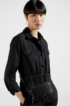 Ted Baker Black Stina Double Zip Mini Camera Bag -tedbaker Shop Online unnamed file 143