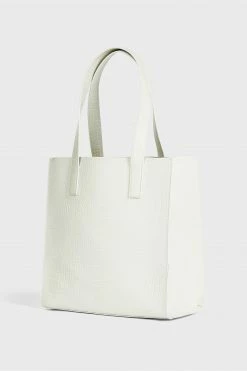 Ted Baker Reptcon Nude Croc Detail Small Icon Bag -tedbaker Shop Online unnamed file 146