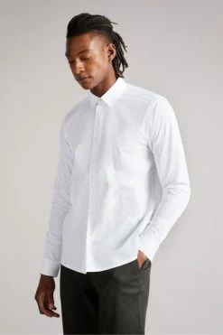 Ted Baker Strafod White Long Sleeve Large Flower Placement Print Shirt 11 Ted Baker Strafod White Long Sleeve Large Flower Placement Print Shirt -tedbaker Shop Online unnamed file 1475