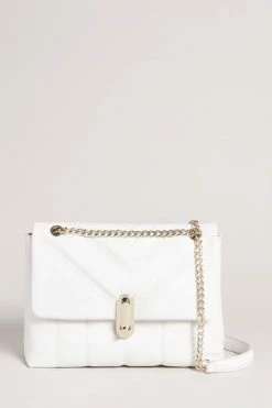 Ted Baker Ayahlin Cream Leather Puffer Quilt Detail Xbody Bag -tedbaker Shop Online unnamed file 15