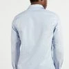 Ted Baker Blue Sauss Linen Blend Shirt