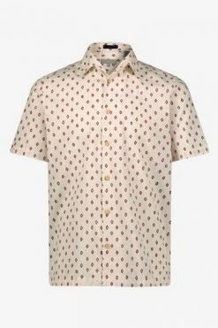 Ted Baker White Ginton Short Sleeve Diamond Geo Print Shirt 5 Ted Baker White Ginton Short Sleeve Diamond Geo Print Shirt -tedbaker Shop Online unnamed file 1600
