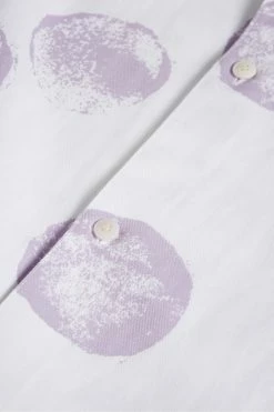 Ted Baker Gophir White Short Sleeve Sponge Spot Print Shirt -tedbaker Shop Online unnamed file 1622