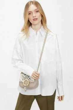 Ted Baker Cream Dyloh Oversized Shirt -tedbaker Shop Online unnamed file 1647