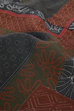 Ted Baker Red Relax Short Sleeve Patchwork Print Shirt -tedbaker Shop Online unnamed file 1677