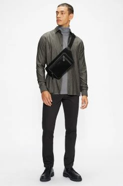 Ted Baker Black Clasrom Ls Abstract Stripe Shirt -tedbaker Shop Online unnamed file 1692