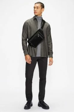 Ted Baker Black Clasrom Ls Abstract Stripe Shirt -tedbaker Shop Online unnamed file 1696