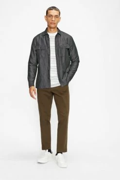 Ted Baker Blue Denim Puzzled Shirt -tedbaker Shop Online unnamed file 1807