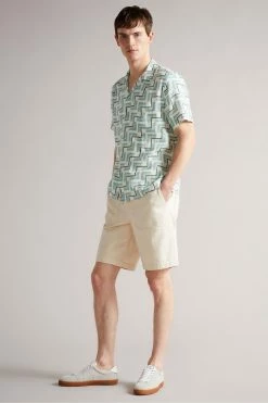 Ted Baker Blue Brecon Short Sleeve Retro Geo Print Shirt 9 Ted Baker Blue Brecon Short Sleeve Retro Geo Print Shirt -tedbaker Shop Online unnamed file 1825