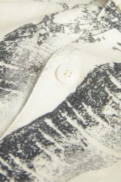 Ted Baker Lenon White Short Sleeve Carrot Print Shirt -tedbaker Shop Online unnamed file 1844