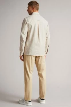 Ted Baker Nude Osile Mib Crinkle Bound Shirt -tedbaker Shop Online unnamed file 1856