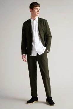 Ted Baker Belvue White Ls Heavy Linen Blend Shirt -tedbaker Shop Online unnamed file 1912