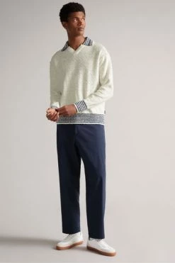 Ted Baker Cream Burlee Long Sleeve Open Striped Collar Crew Shirt 13 Ted Baker Cream Burlee Long Sleeve Open Striped Collar Crew Shirt -tedbaker Shop Online unnamed file 1945