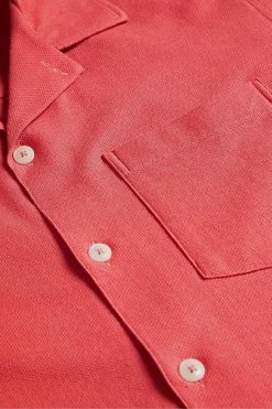 Ted Baker Chatley Pink Ss Jersey Piqué Shirt -tedbaker Shop Online unnamed file 1950