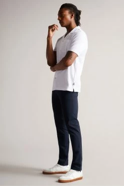 Ted Baker Chatley White Short Sleeve Jersey Pique Shirt 9 Ted Baker Chatley White Short Sleeve Jersey Pique Shirt -tedbaker Shop Online unnamed file 1958