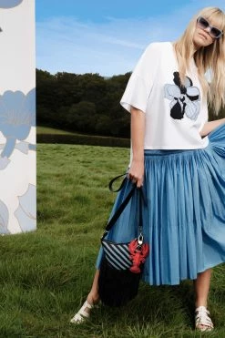 Ted Baker White Floriyn Magnolia Tee -tedbaker Shop Online unnamed file 1968