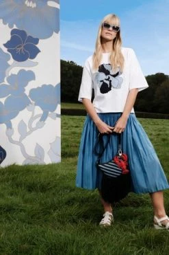 Ted Baker White Floriyn Magnolia Tee -tedbaker Shop Online unnamed file 1969