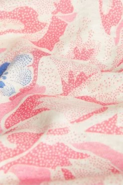 Ted Baker Kashaa Pink Shoulder Pad Linen T-Shirt -tedbaker Shop Online unnamed file 1988