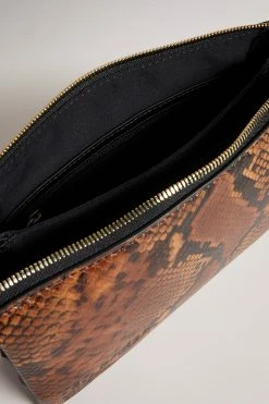 Ted Baker Darceys Brown Branded Webbing Snake Detail Cross Body Bag 8 Ted Baker Darceys Brown Branded Webbing Snake Detail Cross Body Bag -tedbaker Shop Online unnamed file 2