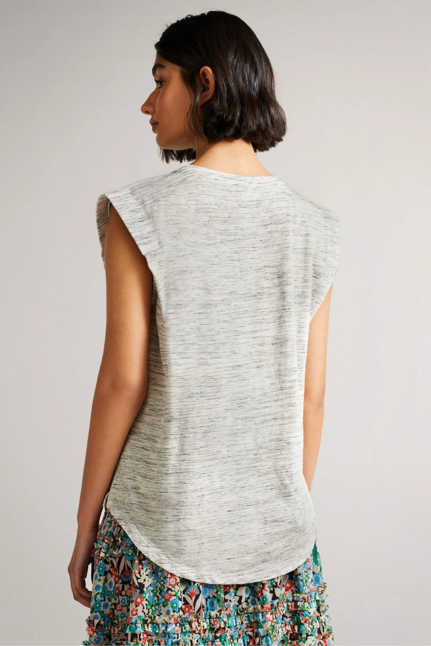 Ted Baker Julesa White Vest 4 Ted Baker Julesa White Vest - Image 2