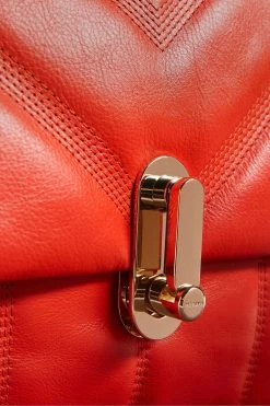 Ted Baker Ayahlin Red Leather Puffer Quilt Detail Xbody Bag -tedbaker Shop Online unnamed file 206