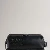 Ted Baker Jimmee Black Leather Frame Pouch
