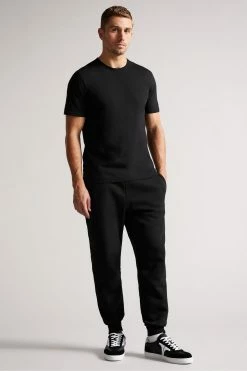 Ted Baker Hawking Black Plain T-Shirt 12 Ted Baker Hawking Black Plain T-Shirt -tedbaker Shop Online unnamed file 2090