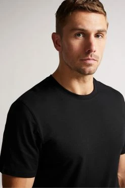 Ted Baker Hawking Black Plain T-Shirt 13 Ted Baker Hawking Black Plain T-Shirt -tedbaker Shop Online unnamed file 2091