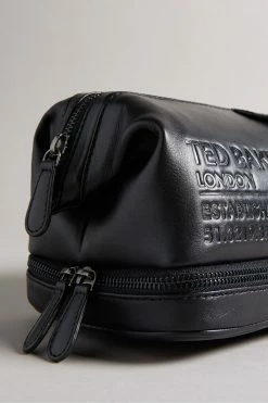 Ted Baker Jimmee Black Leather Frame Pouch -tedbaker Shop Online unnamed file 211