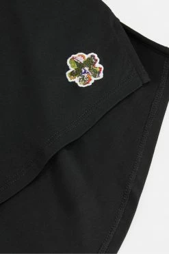 Ted Baker Black Lovage Easy Fit V-Neck T-Shirt -tedbaker Shop Online unnamed file 2113