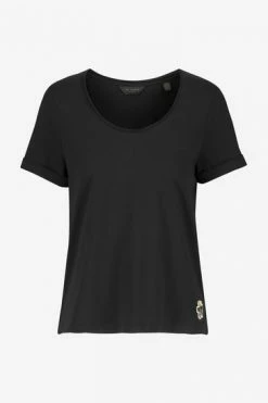 Ted Baker Black Miarna V-Neck Easy Fit T-Shirt -tedbaker Shop Online unnamed file 2132