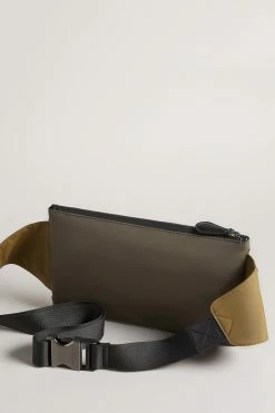 Ted Baker Feddy Khaki Green Colourblock Bumbag -tedbaker Shop Online unnamed file 216