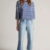 Ted Baker Mmorra Blue Stripe Top