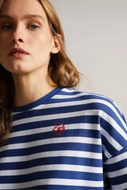 Ted Baker Mmorra Blue Stripe Top -tedbaker Shop Online unnamed file 2163