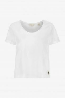 Ted Baker White Miarna V-Neck Easy Fit T-Shirt -tedbaker Shop Online unnamed file 2227