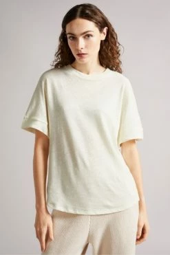 Ted Baker Cream Jersey T-Shirt 13 Ted Baker Cream Jersey T-Shirt -tedbaker Shop Online unnamed file 2309