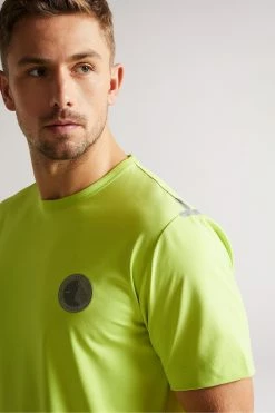 Ted Baker Roding Lime Green Short Sleeve Active Quick Dry T-Shirt -tedbaker Shop Online unnamed file 2330