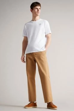 Ted Baker Coniger White Graphic T-Shirt -tedbaker Shop Online unnamed file 2364